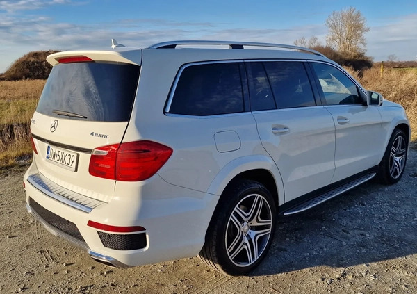 Mercedes-Benz GL cena 159900 przebieg: 167000, rok produkcji 2013 z Wrocław małe 781